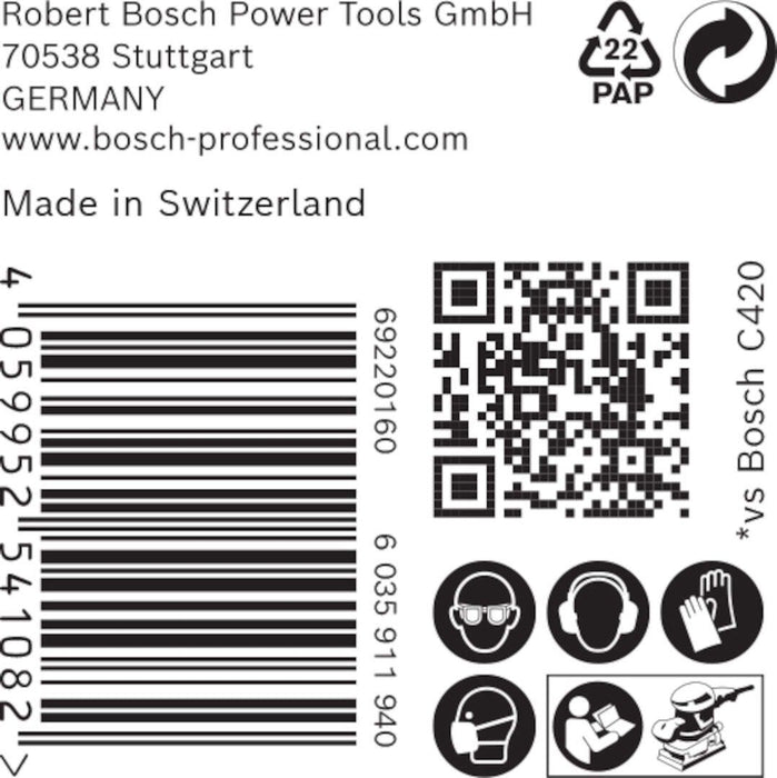 Bosch EXPERT M480 brusna mreža za vibracione brusilice od 115 x 230 mm, G 80, 50 delova - 2608900770