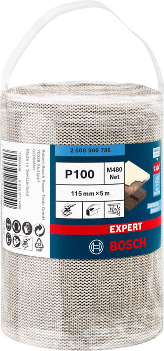 Bosch EXPERT M480 rolna brusne mreže od 115 mm, 5 m, G 100 - 2608900786