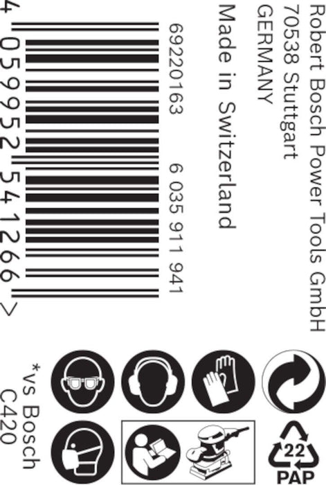 Bosch EXPERT M480 rolna brusne mreže od 115 mm, 5 m, G 150 - 2608900788