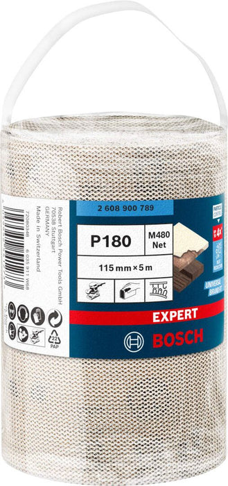 Bosch EXPERT M480 rolna brusne mreže od 115 mm, 5 m, G 180 - 2608900789