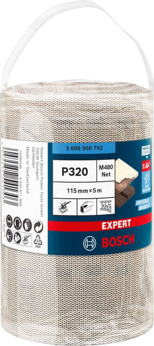 Bosch EXPERT M480 rolna brusne mreže od 115 mm, 5 m, G 320 - 2608900792
