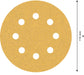 Bosch EXPERT C470 brusni papir sa 8 rupa za rotacione brusilice od 115 mm, G 60, 5 delova - 2608900795