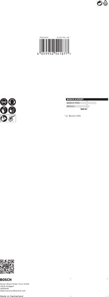 BOSCH EXPERT C470 brusni papir sa 14 rupa za vibracione brusilice od 115 x 280 mm, G 120, 10 delova - Brusni list ExC470,120,115x280mm (2608900849)-SBT Alati Beograd