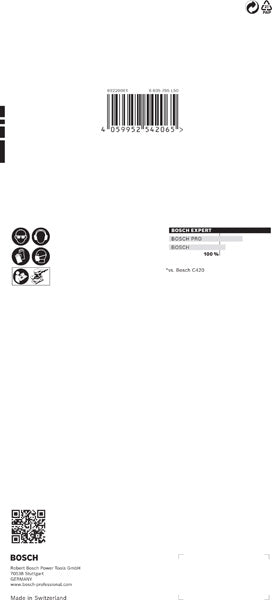 BOSCH EXPERT C470 brusni papir sa 14 rupa za vibracione brusilice od 115 x 230 mm, G 320, 10 delova - Brusni list ExC470,320,115x230mm (2608900868)-SBT Alati Beograd