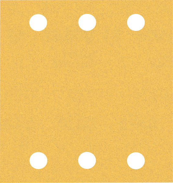 BOSCH EXPERT C470 brusni papir sa 6 rupa za vibracione brusilice od 115x107 mm, G 120, 10 delova - Brusni list ExC470,120,115x107mm (2608900893)-SBT Alati Beograd