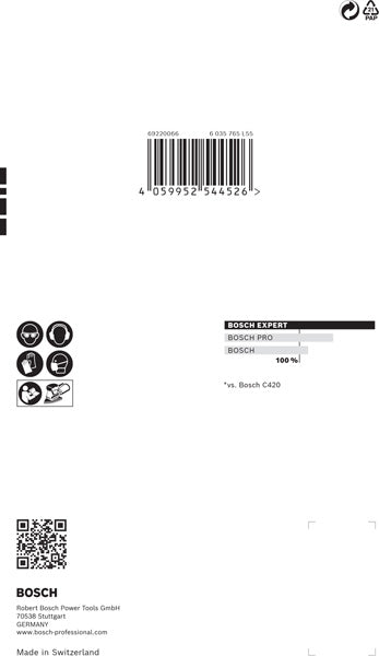 BOSCH EXPERT C470 brusni papir sa 7 rupa za višenamenske brusilice od 100 x 150 mm, G 40, 10 delova - Brusni list ExC470,G40,100x150mm (2608901114)-SBT Alati Beograd