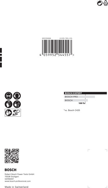 BOSCH EXPERT C470 brusni papir sa 7 rupa za višenamenske brusilice od 100x150 mm, G 120, 10 delova - Brusni list ExC470,120,100x150mm (2608901117)-SBT Alati Beograd