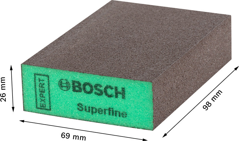 BOSCH EXPERT S471 Standard blok za brušenje, 26×69×97 mm, superfini - (2608901179)-SBT Alati Beograd