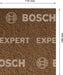BOSCH EXPERT N880 podloga od filca za ručno brušenje od 115 x 140 mm, gruba A, 2 dela - Krzno za čišćenje N880_HP_115_140_CrsA (2608901218)-SBT Alati Beograd