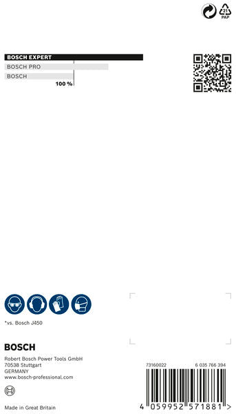 BOSCH EXPERT N880 podloga od filca za ručno brušenje od 115 x 140 mm, srednja S, 2 dela - Krzno za čišćenje N880_HP_115_140_MedS (2608901219)-SBT Alati Beograd