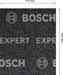 BOSCH EXPERT N880 podloga od filca za ručno brušenje od 115 x 140 mm, srednja S, 2 dela - Krzno za čišćenje N880_HP_115_140_MedS (2608901219)-SBT Alati Beograd