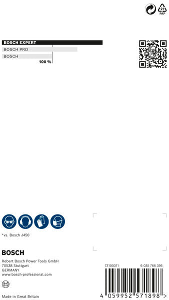 BOSCH EXPERT N880 podloga od filca za ručno brušenje od 115 x 140 mm, veoma fina A, 2 dela - Krzno za čišćenje N880_HP_115_140_GP (2608901220)-SBT Alati Beograd