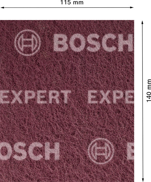 BOSCH EXPERT N880 podloga od filca za ručno brušenje od 115 x 140 mm, veoma fina A, 2 dela - Krzno za čišćenje N880_HP_115_140_GP (2608901220)-SBT Alati Beograd