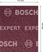 BOSCH EXPERT N880 podloga od filca za ručno brušenje od 115 x 140 mm, veoma fina A, 2 dela - Krzno za čišćenje N880_HP_115_140_GP (2608901220)-SBT Alati Beograd