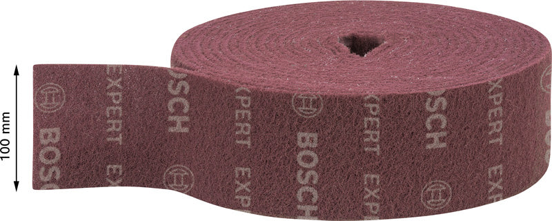 BOSCH EXPERT N880 rolna od filca za ručno brušenje od 100 mm x 10 m, veoma fina A - Brusno telo N880_100_10000_VFA (2608901224)-SBT Alati Beograd