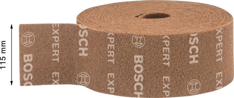 BOSCH EXPERT N880 rolna od filca za ručno brušenje od 115 mm x 10 m, gruba A - Brusno telo N880_115_10000_CrsA (2608901227)-SBT Alati Beograd