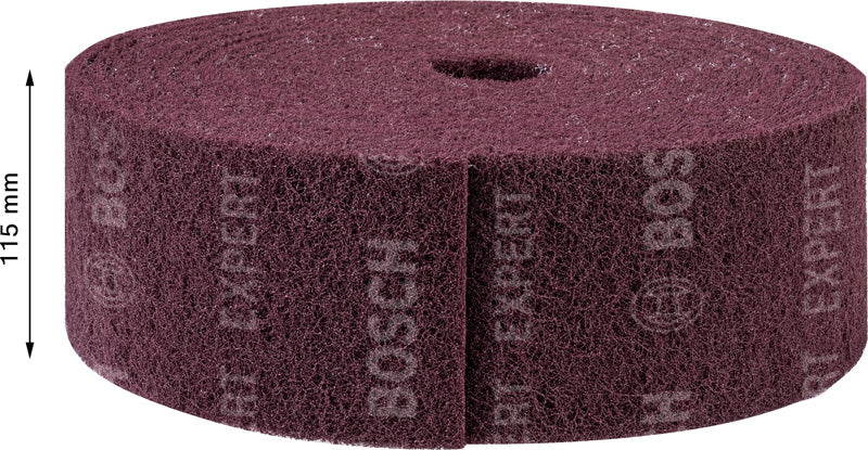 BOSCH EXPERT N880 rolna od filca za ručno brušenje od 115 mm x 10 m, srednja A - Brusno telo N880_115_10000_MedA (2608901229)-SBT Alati Beograd