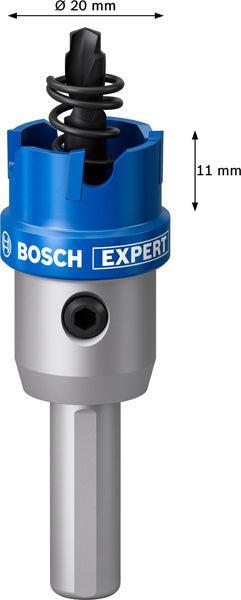 BOSCH EXPERT Sheet Metal testera za otvore od 20 mm - Testera za otvore TCT 20mm (2608901403)-SBT Alati Beograd