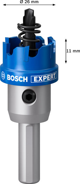 BOSCH EXPERT Sheet Metal testera za otvore od 26 mm - Testera za otvore TCT 26mm (2608901409)-SBT Alati Beograd