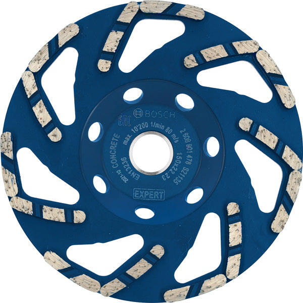 BOSCH EXPERT Concrete dijamantska lončasta ploča od 150 x 22,23 x 4,5 mm - Dijamantski lončasti disk Concrete 150mm (2608901478)-SBT Alati Beograd