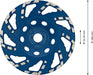 BOSCH EXPERT Concrete dijamantska lončasta ploča od 180 x 22,23 x 4,5 mm - Dijamantski lončasti disk Concrete 180mm (2608901479)-SBT Alati Beograd