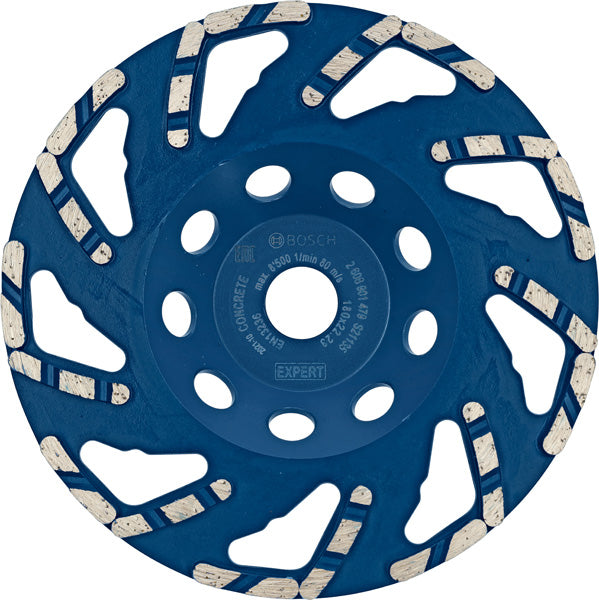 BOSCH EXPERT Concrete dijamantska lončasta ploča od 180 x 22,23 x 4,5 mm - Dijamantski lončasti disk Concrete 180mm (2608901479)-SBT Alati Beograd