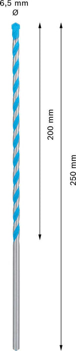 Bosch EXPERT CYL-9 MultiConstruction burgija od 6,5x200x250 mm - 2608901482