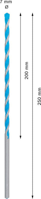 Bosch EXPERT CYL-9 MultiConstruction burgija od 7x200x250 mm - 2608901483