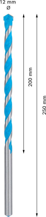 Bosch EXPERT CYL-9 MultiConstruction burgija od 12x200x250 mm - 2608901486