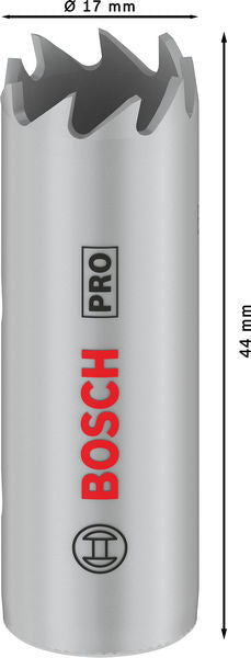 BOSCH Set PRO Multi Material testera za otvore, 17 mm, sa navojem - Testera za otvore T MM B 17mm (2608901492)-SBT Alati Beograd