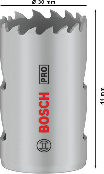 BOSCH Set PRO Multi Material testera za otvore, 30 mm, sa navojem - Testera za otvore T MM B 30mm (2608901501)-SBT Alati Beograd