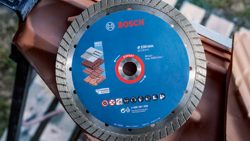 BOSCH EXPERT MultiMaterial dijamantska rezna ploča od 230 x 22,23 x 2,4 x 15 mm - EXPERT MultiMaterial Turbo 230mm (2608901598)-SBT Alati Beograd