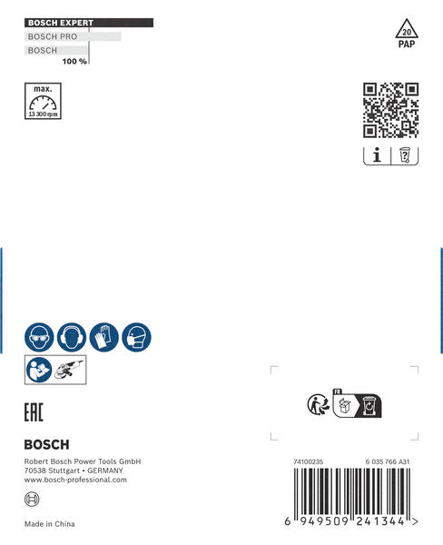 BOSCH EXPERT Multi Material Carbide glava za brušenje, gruba, ravna, X-LOCK, 115 mm, 22,23 mm - Lončasti disk za brušenje EXPERT Carbide (2608901684)-SBT Alati Beograd