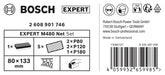 BOSCH EXPERT eCom Dual Density Block 80x133 mm - Komplet brusnih listova M480,eComDual De (2608901746)-SBT Alati Beograd