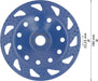 BOSCH EXPERT Multi Material Carbide glava za brušenje, gruba, ravna, 180 mm, 22,23 mm - Lončasti disk za brušenje EXPERT Carbide (2608901747)-SBT Alati Beograd