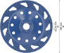 BOSCH EXPERT Multi Material Carbide glava za brušenje, srednja, ravna, 180 mm, 22,23 mm - Lončasti disk za brušenje EXPERT Carbide (2608901748)-SBT Alati Beograd