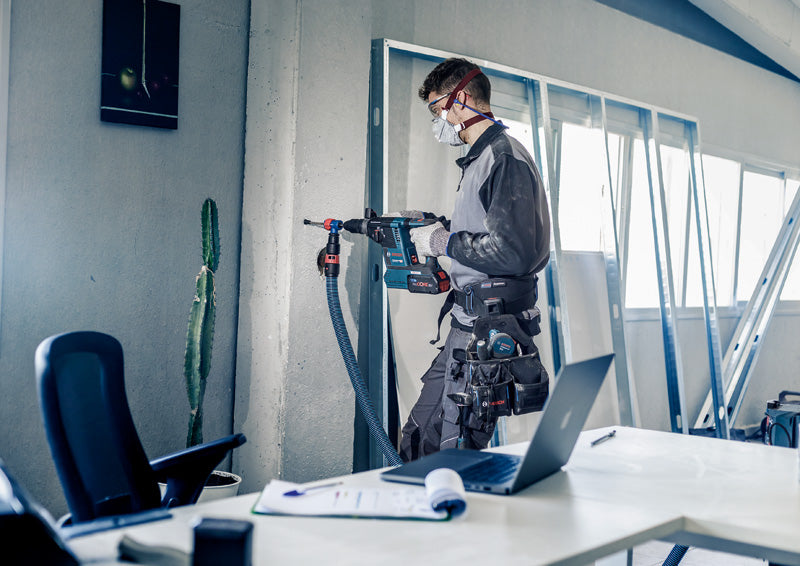 BOSCH EXPERT SDS Clean plus-8X burgija za udarne bušilice 10×100×225 - Sds-plus-usisna burgija Clean 10x100 S (2608901762)-SBT Alati Beograd