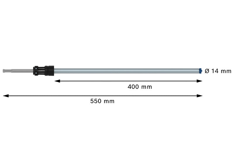 BOSCH EXPERT SDS Clean plus-8X burgija za udarne bušilice 14×400×550 - EXPERT SDS Clean plus-8X 14x400x550 mm (2608901770)-SBT Alati Beograd