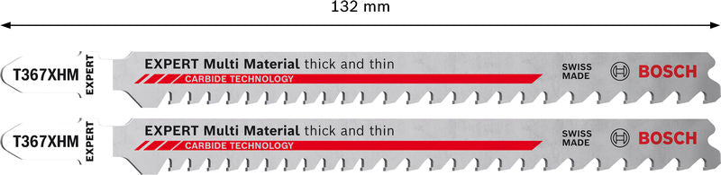 BOSCH EXPERT Multi Material T367XHM list ubodne testere, 10 komada - EXPERT Multi Material T367XHM 10/1 (2608901818)-SBT Alati Beograd