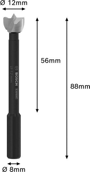 BOSCH EXPERT Wood Forstner burgija, 12 mm - Forstner burgija Expert Wood 12mm (2608901822)-SBT Alati Beograd