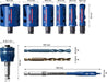 BOSCH EXPERT Construction Material Power Change Plus set burgija za otvore, 20; 25; 32; 38; 51; 64×60 mm, 10 delova - Testera za otvore P CM T 10p Set (2608901951)-SBT Alati Beograd