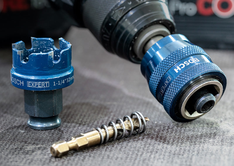 BOSCH EXPERT Sheet Metal Power Change Plus testera za otvore, 20×5 mm - Testera za otvore P SM T 20mm (2608901952)-SBT Alati Beograd