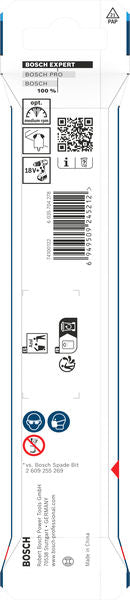 BOSCH EXPERT Self Cut Speed pljosnata burgija, 25×152 mm - (2608902098)-SBT Alati Beograd