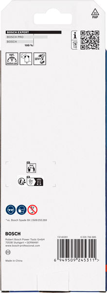 BOSCH Set EXPERT Self Cut Speed pljosnatih burgija od 14/16/18/20/22/24, 6 delova - Burgija glodalica 6Pc Spade Set (2608902108)-SBT Alati Beograd