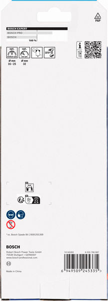 BOSCH Set EXPERT Self Cut Speed pljosnatih burgija od 16/18/20/22/25/32 + produžetak od 152 mm, 7 delova - Burgija glodalica 7Pc Spade Set (2608902110)-SBT Alati Beograd