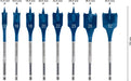 BOSCH EXPERT Self Cut Speed set pljosnatih burgija, 12/16/18/20/22/25/28/32 mm, 8 delova - Burgija glodalica (2608902111)-SBT Alati Beograd