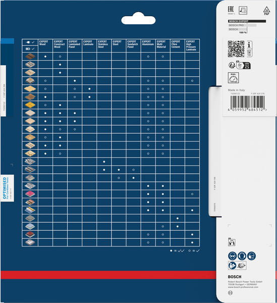 BOSCH EXPERT Aluminium cordless list kružne testere, 216×2/1,4×30 mm, T66 - List kružne testere EX AL B 216x30-66 (2608902124)-SBT Alati Beograd