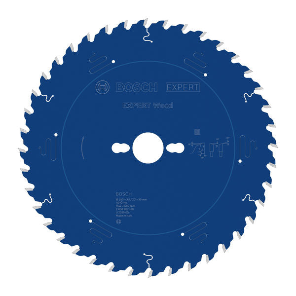 BOSCH EXPERT Wood list kružne testere, 250×3,2/2,2×30 mm, T40 - List kružne testere EX WO T 250x30-40 (2608902168)-SBT Alati Beograd