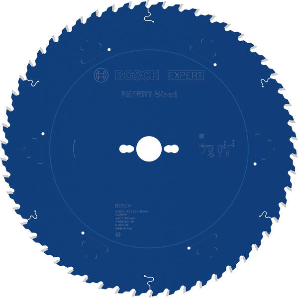 BOSCH EXPERT Wood list kružne testere, 350×3,5/2,5×30 mm, T54 - List kružne testere EX WO T 350x30-54 (2608902188)-SBT Alati Beograd