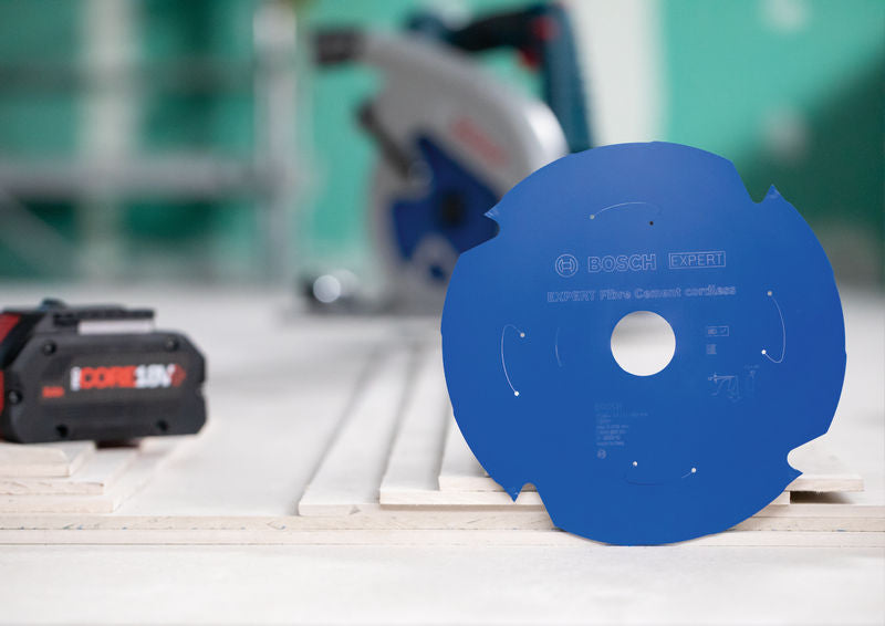 BOSCH EXPERT Fibre Cement aku list kružne testere, 160×1,8/1,2×20 mm, T4 - List kružne testere EX FC H 160x20-4 (2608902199)